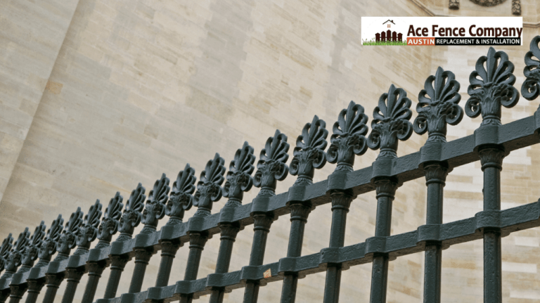 ornamental iron fence